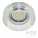 Встраиваемый светильник Feron 8080-2 с LED подсветкой 
