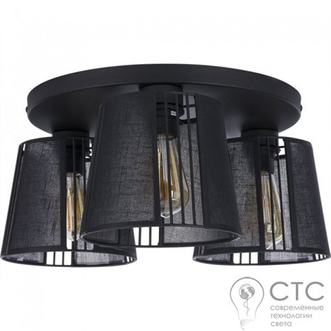 Потолочный светильник TK Lighting 4373 Carmen Black