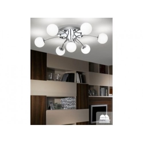 Светильник потолочный  EGLO | 7 25W G9 хром | белый 