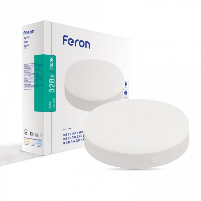 Накладной светодиодный светильник Feron AL708 32W