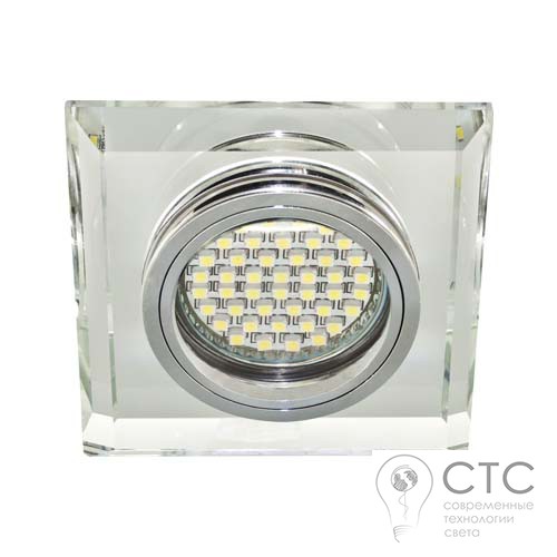 Встраиваемый светильник Feron 8170-2 с LED подсветкой  - фото 1