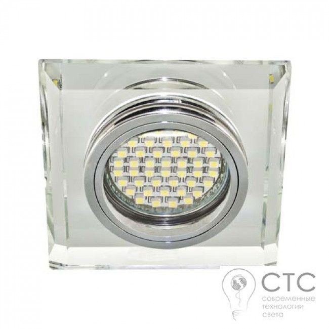 Встраиваемый светильник Feron 8170-2 с LED подсветкой 