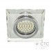Встраиваемый светильник Feron 8170-2 с LED подсветкой 