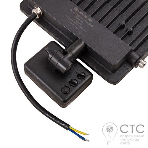 Светодиодный прожектор с датчиком движения EVRO LIGHT EV-20-01 20W 6400K HM  - фото 5