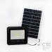 Светодиодный прожектор Powerlux PW4769 100W на солнечной панели с пультом ДУ