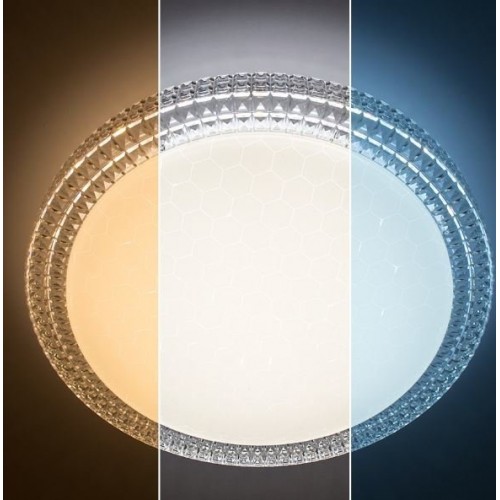 Світлодіодний світильник LUMINARIA AKRILIKA SOTA 40W CLEAR/SHINY - фото 3