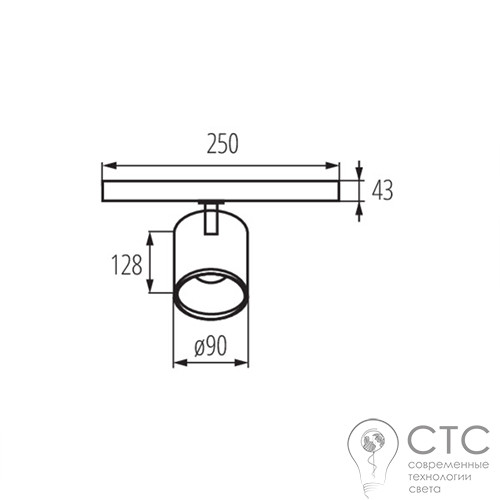 Трековый светильник Kanlux 33135 Acord ATL1 30W-930-S6-B - фото 7
