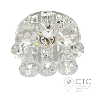 Встраиваемый светильник Feron 1527 с LED подсветкой 