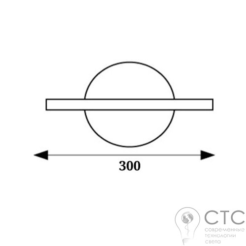 Настенный светильник LED POWERLUX 12Вт 4000К-60598 - фото 5