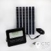 Светодиодный прожектор Powerlux PW4738 20W на солнечной панели с пультом ДУ