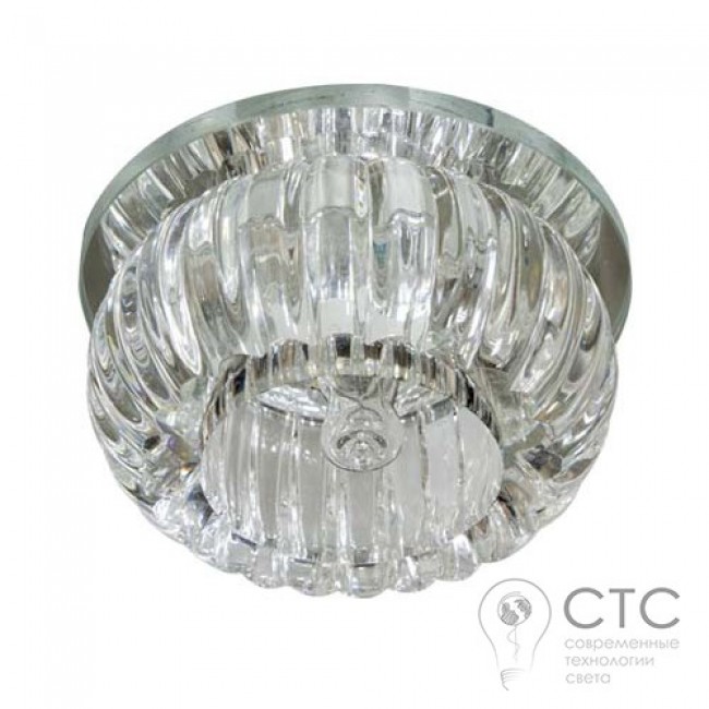 Встраиваемый светильник Feron C1010 с LED подсветкой 