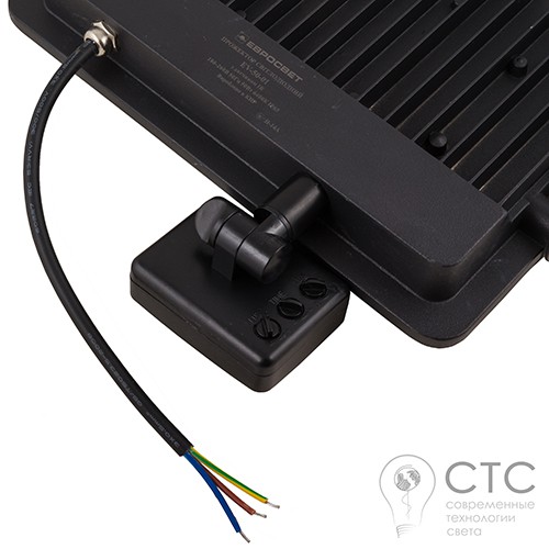 Светодиодный прожектор с датчиком движения EVRO LIGHT EV-50-01 50W 6400K HM  - фото 4