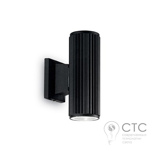 Настенный светильник Ideal Lux Base AP2 Nero (129433) - фото 1