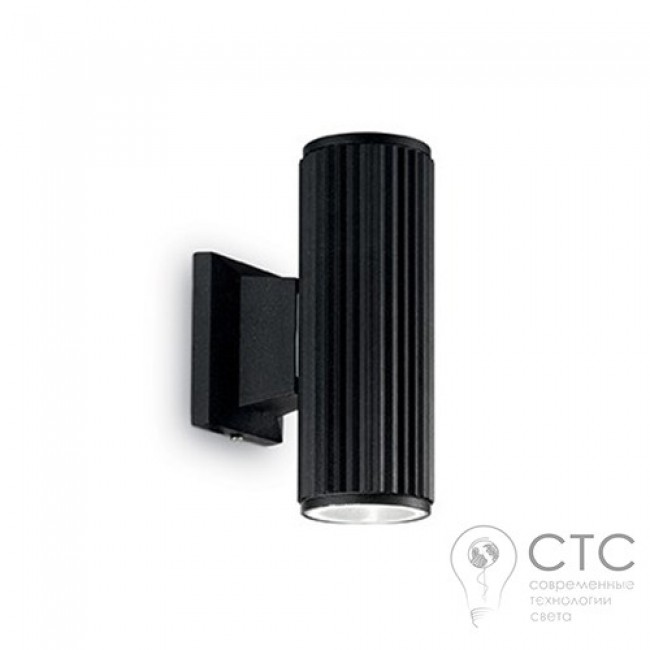 Настенный светильник Ideal Lux Base AP2 Nero (129433)