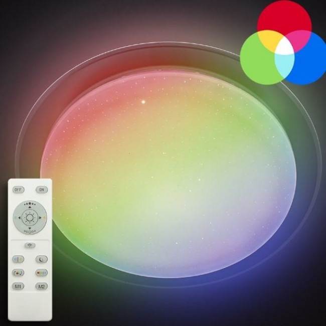 Светодиодный светильник LUMINARIA SATURN 25W RGB