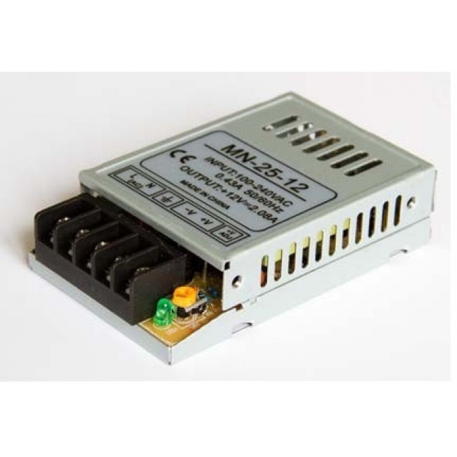 Негерметичный блок питания  LED LIGHT , Сompact, 12 В/24 Вт