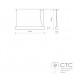 Подвесной светильник Nowodvorski 7525 Soft Led Graphite 120X6 Zwis