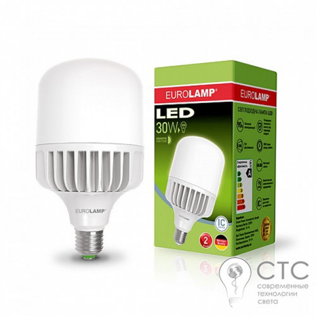 Светодиодная лампа EUROLAMP 30276 30W E27 6500K