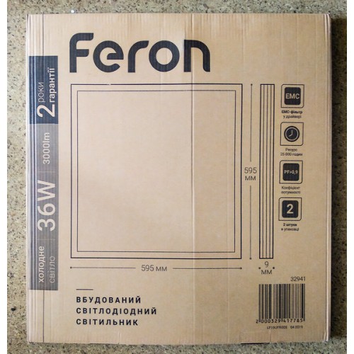 Светодиодный светильник Feron AL2118 36W 6400K - фото 6