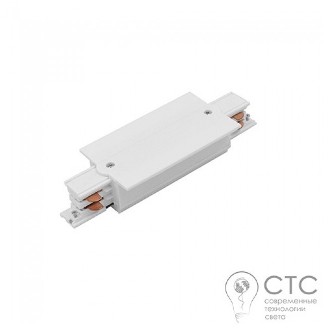 Прямое соединение 3 фазы Nowodvorski 8686 Track CTLS Recessed Power Straight Connector