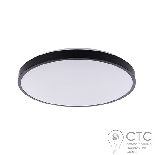Потолочный светильник Nowodvorski 8204 Agnes Round LED 22W Black 3000K - фото 1
