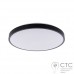 Потолочный светильник Nowodvorski 8204 Agnes Round LED 22W Black 3000K
