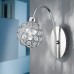Бра 1*33W G9 хром прозрачный "Берамо 1" арт 92568