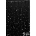 Гирлянда внешняя CURTAIN белая кабель чёрный 2х3 м