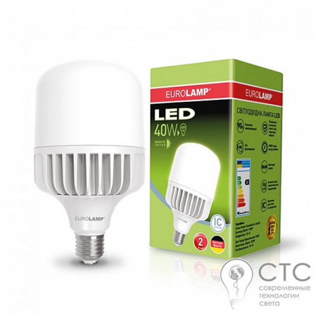 Светодиодная лампа EUROLAMP 40276 40W E27 6500K