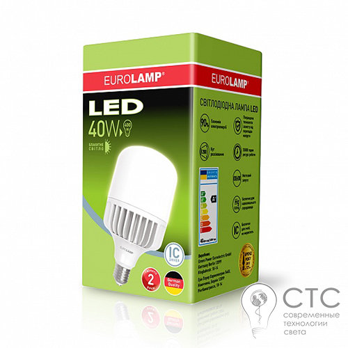 Светодиодная лампа EUROLAMP 40276 40W E27 6500K - фото 3