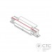 Прямое соединение 3 фазы Nowodvorski 8685 Track CTLS Recessed Power Straight Connector