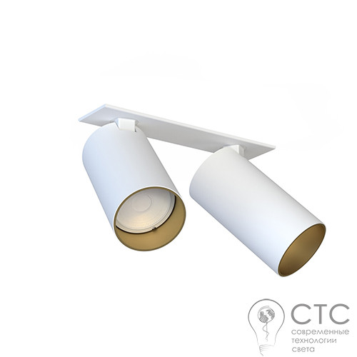 Спот Nowodvorski 7684 Mono Surface II White/Gold - фото 1