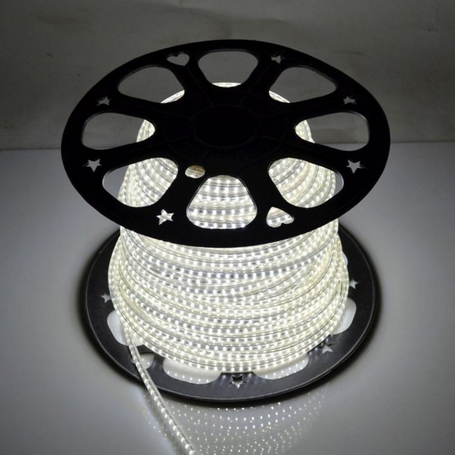 Светодиодная лента Venom SMD 2835 120д.м. (IP67) 220V белая (VP-2835220120-W)