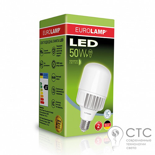 Світлодіодна лампа EUROLAMP 50406 50W E40 6500K - фото 3