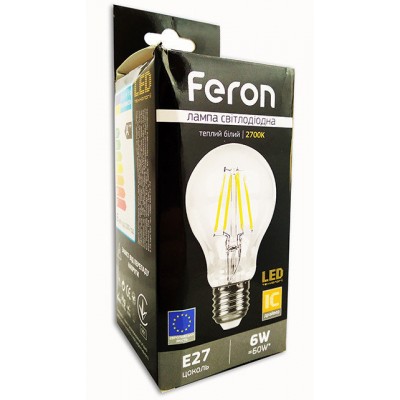Светодиодная лампа Feron LB-57 6W E27 2700K