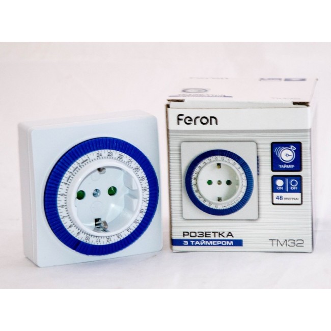Розетка с таймером Feron TM32 / 61923