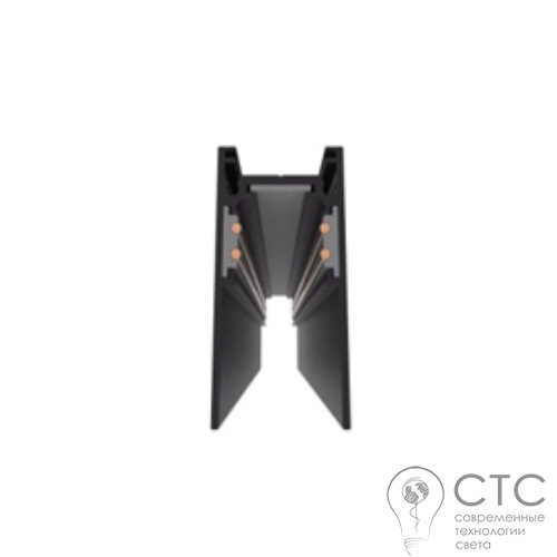 Накладний шинопровід 1м 1 фаза Ultralight TRL091 чорний - фото 1