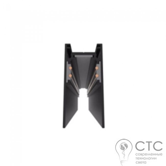 Накладной шинопровод 1м 1 фаза Ultralight TRL091 черный 