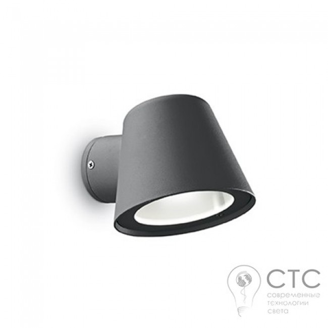 Настенный светильник Увеличить Ideal Lux Gas AP1 Antracite (091525)