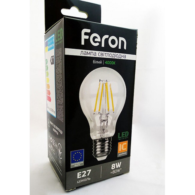 Светодиодная лампа Feron LB-63 8W E27 4000K