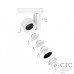 Трековый светильник Nowodvorski 8748 CTLS NEA LED 40W White 3000K