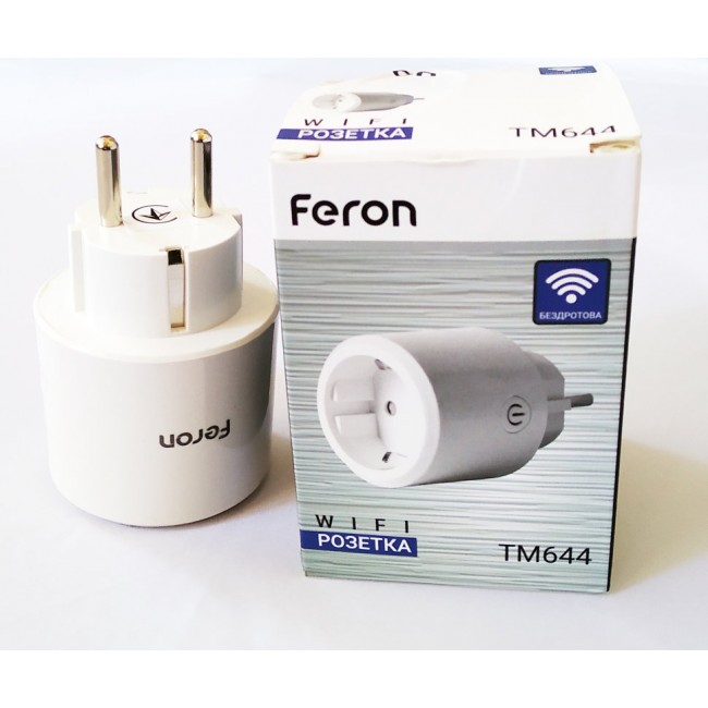 Розетка с таймером Feron TM644 WIFI