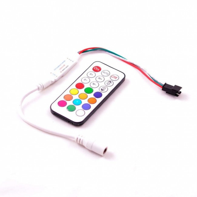 RGB-контроллер Venom mini RF радио Smart (21 кнопка на пульте)