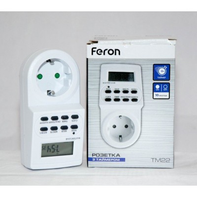 Розетка с таймером Feron TM22 / 61925