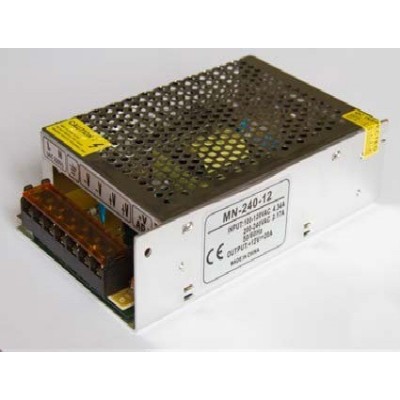Негерметичный блок питания  LED LIGHT , Сompact, 12 В/240 Вт