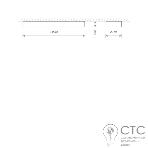 Потолочный светильник Nowodvorski 7542 Soft Led White 90X20 - фото 2