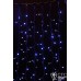 Гирлянда внешняя CURTAIN синяя кабель чёрный 2х7 м