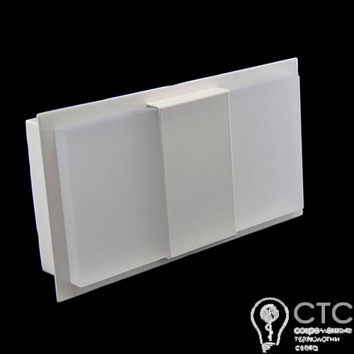 Настенный светильник LED POWERLUX 2х6Вт 4000К-60451 - фото 2