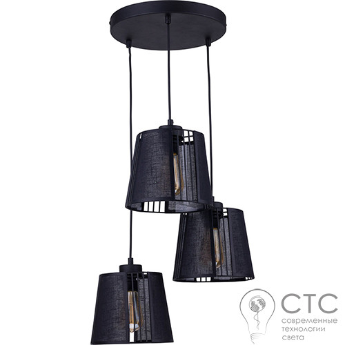 Подвесной светильник TK Lighting 1550 Carmen Black - фото 1
