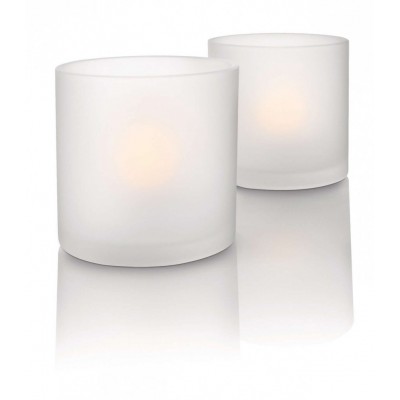 LED набор 2х свеча настольный светильник PHILIPS 69184/60/PH